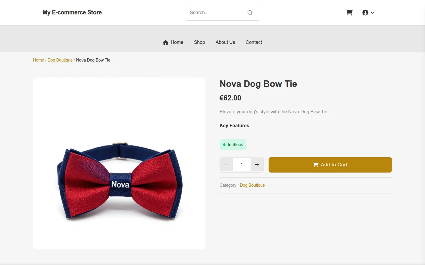 Aeris Paws - Minimalist Dog Boutique Theme preview 4