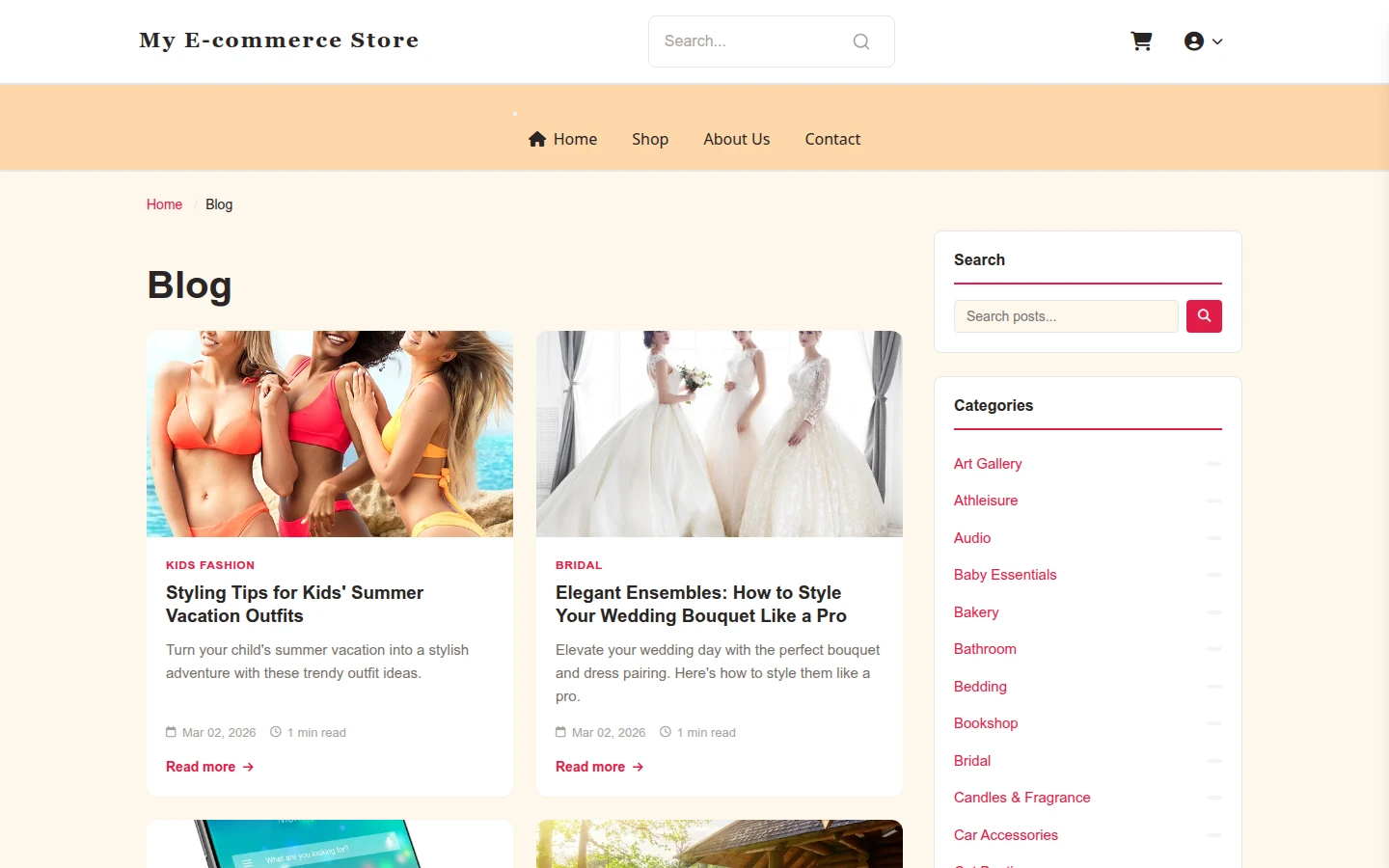 Apparel Theme preview 5