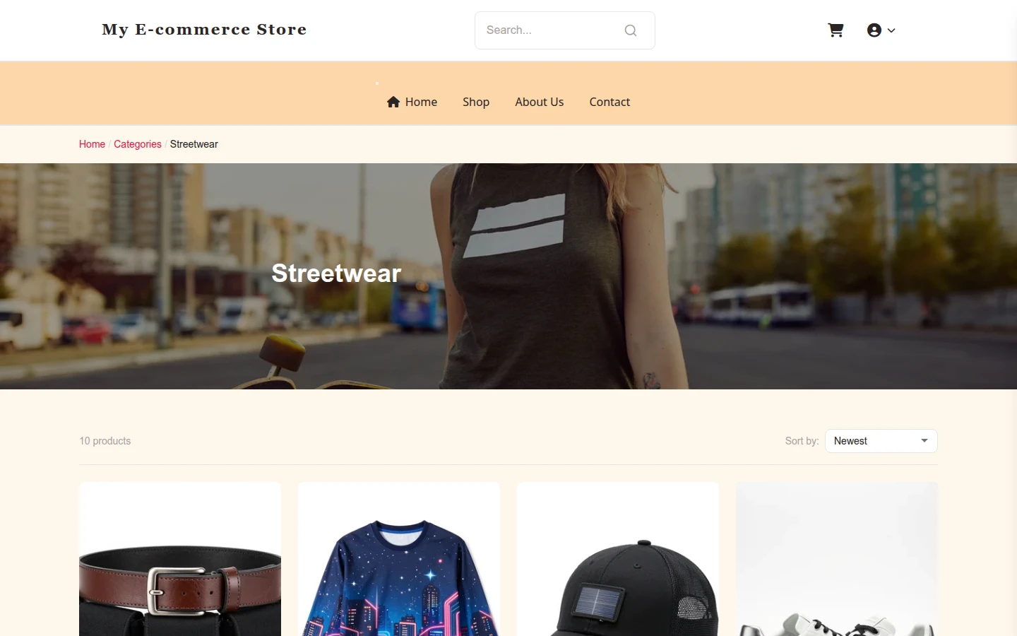 Apparel Theme preview 3