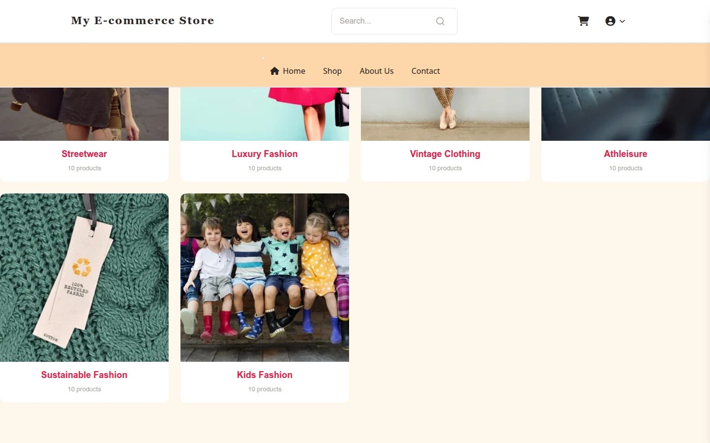 Apparel Theme preview 2