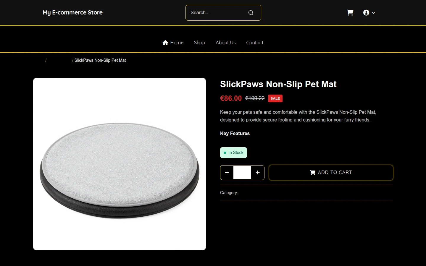 Art Deco Black Friday Pet Supplies Theme preview 4