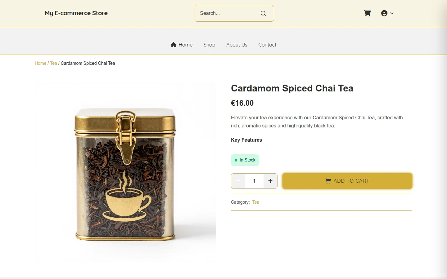 Art Deco Christmas Tea Theme preview 4