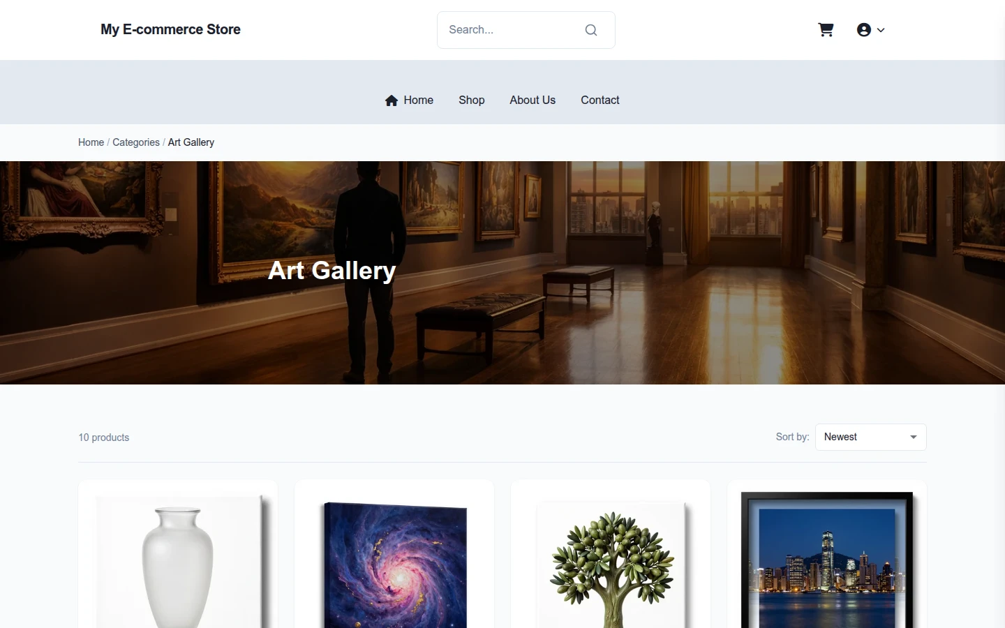 Art Gallery Modern preview 3