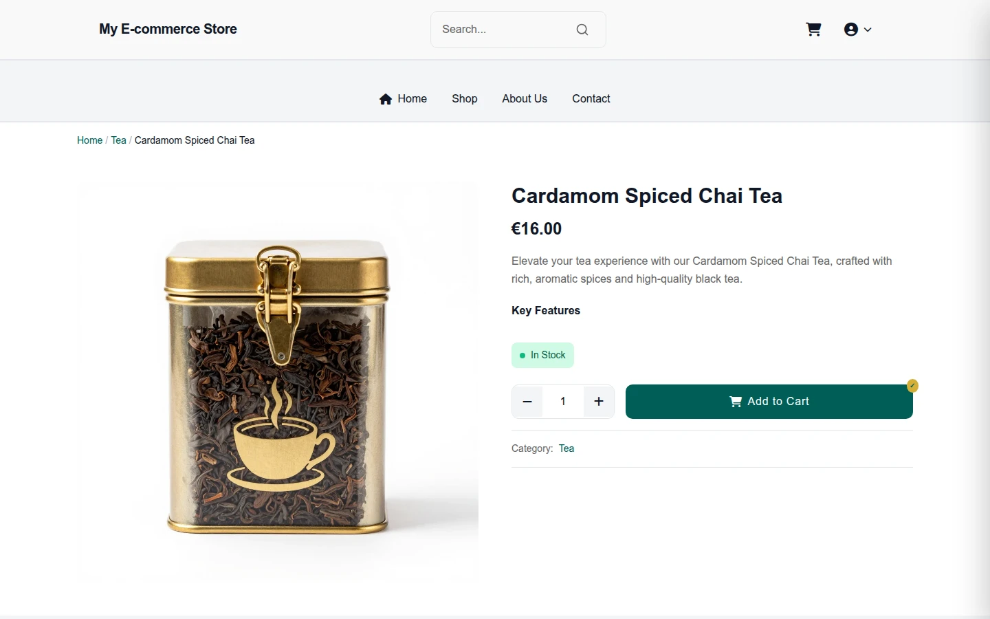 Artisan Hari Raya Tea Theme preview 4