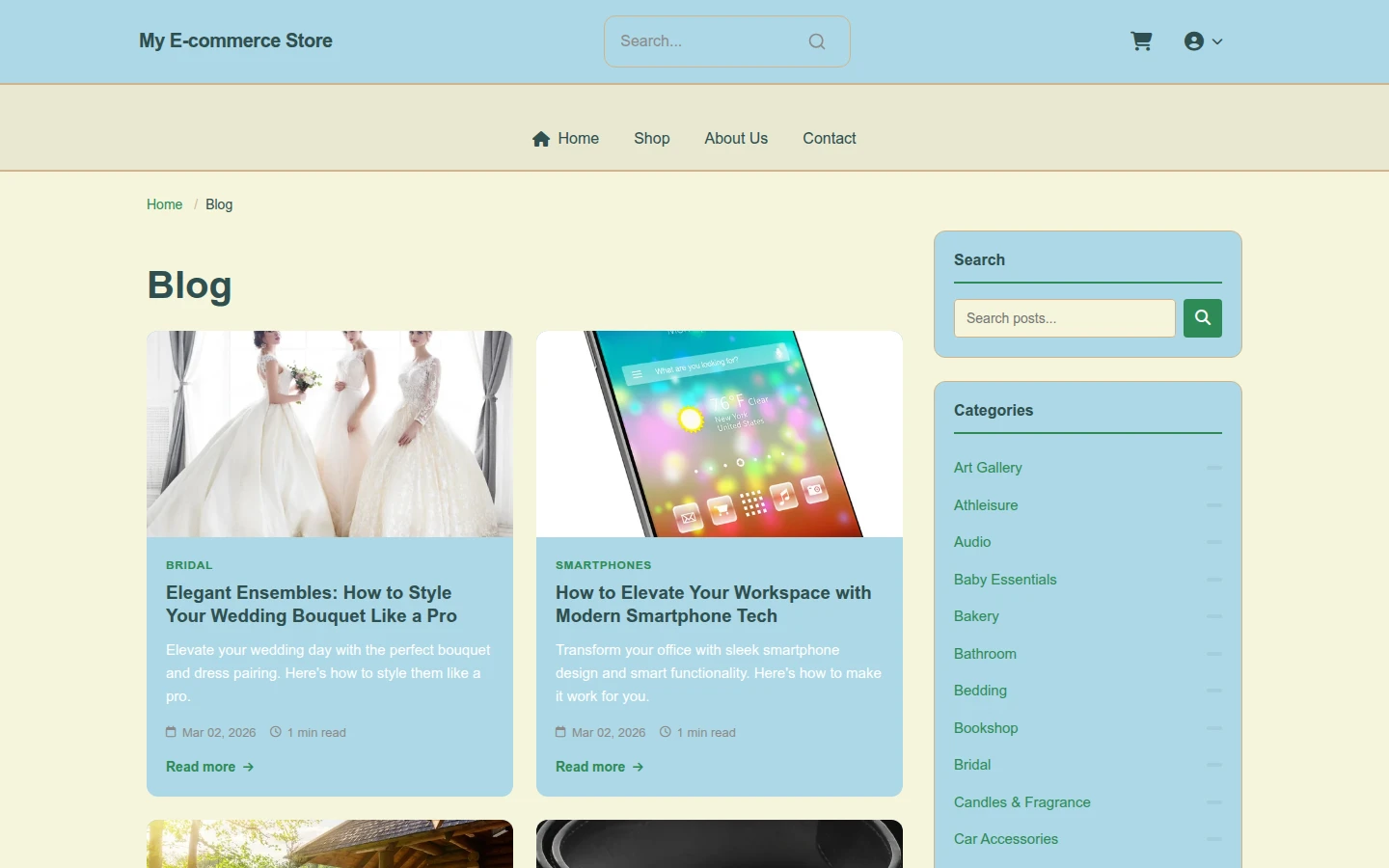 Atomic Eid: Mid-Century Computer Store Theme preview 5