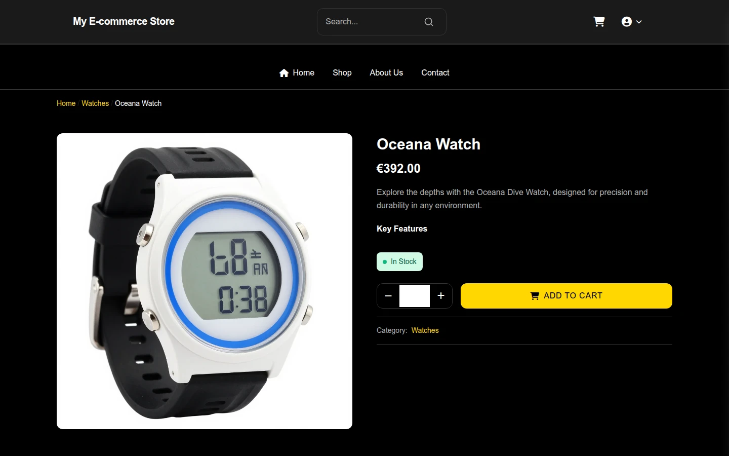 Black Friday Artisan Watches Theme preview 4