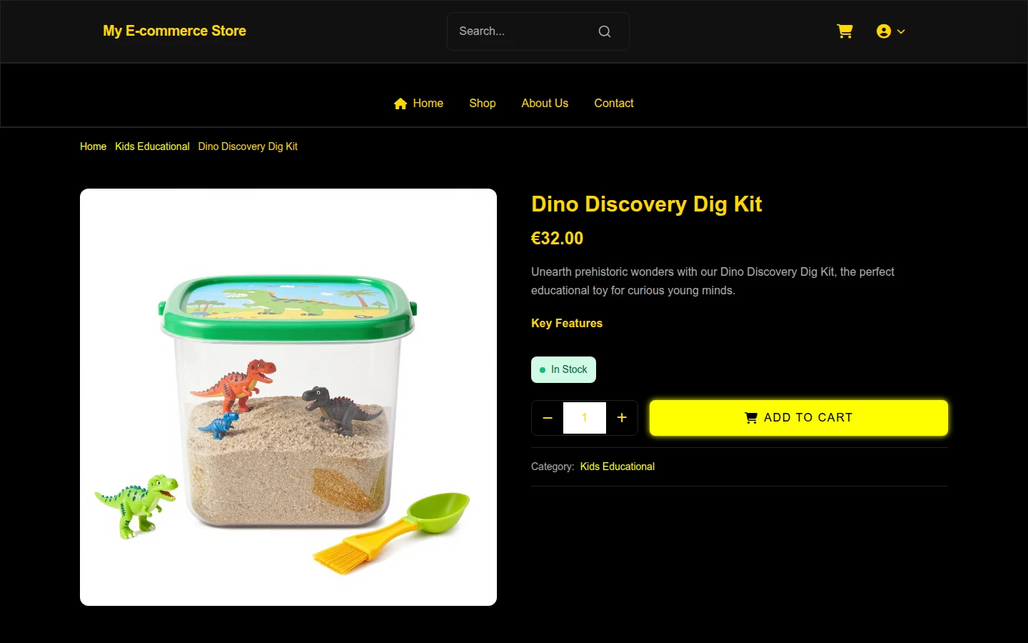 Black Friday Kids Educational Store Theme preview 4