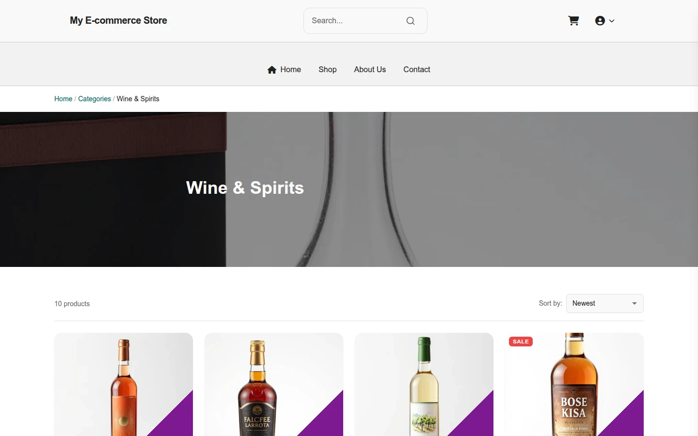 Bohemian Raya: Wine & Spirits Store Theme preview 3