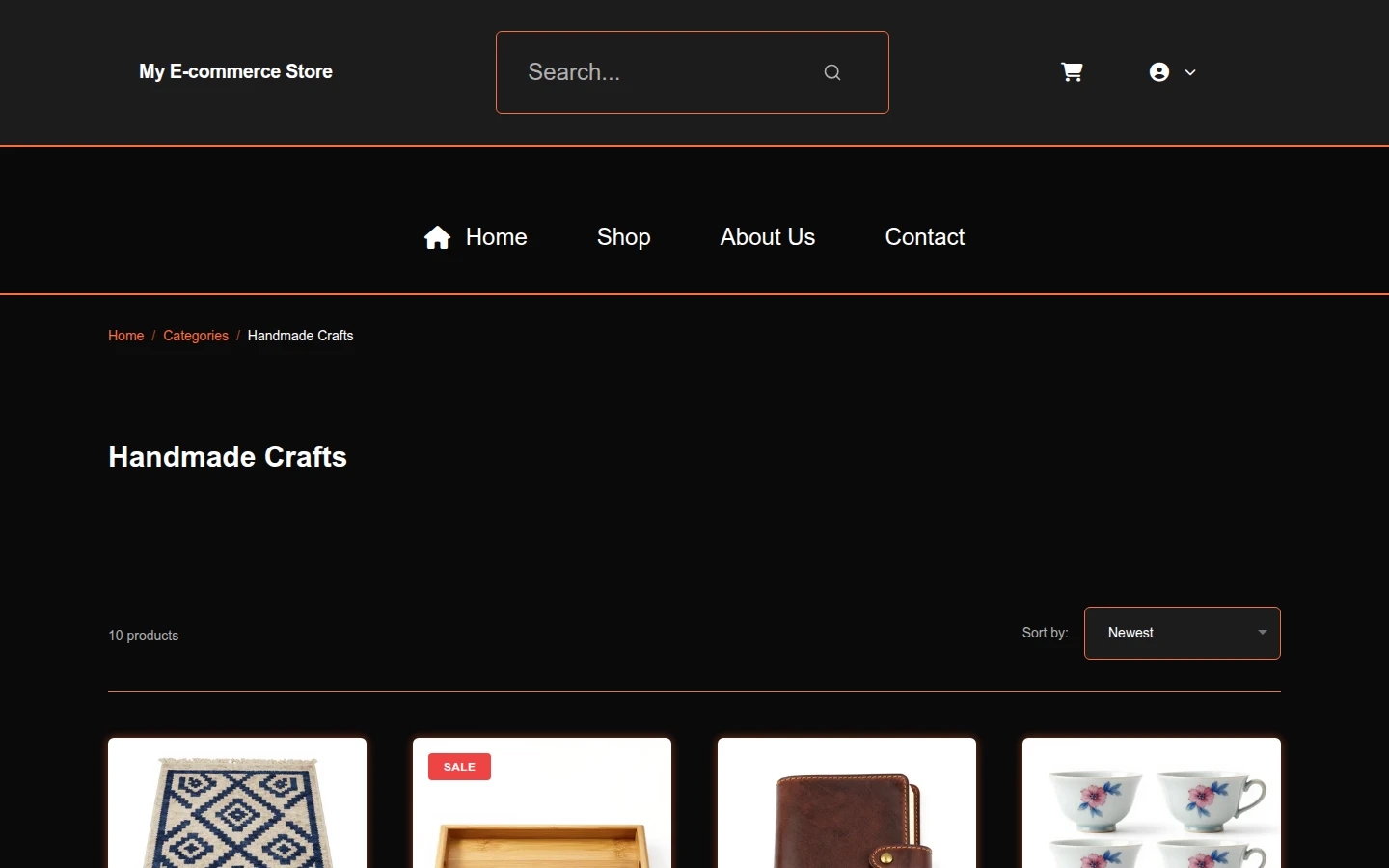 Bold Graphic Artisan Theme preview 3