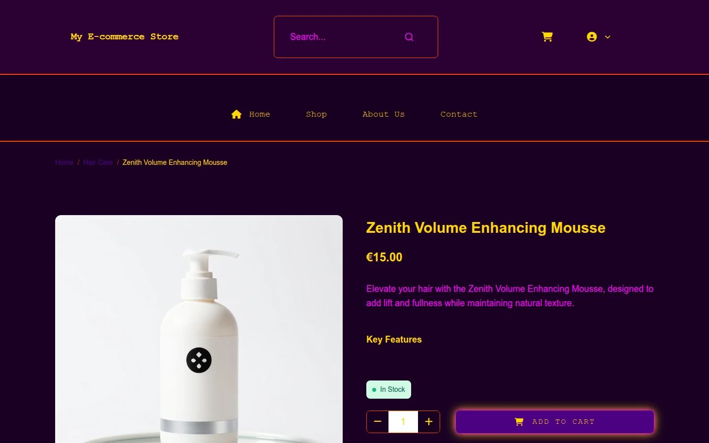 Brutalist Diwali Hair Care Theme preview 4