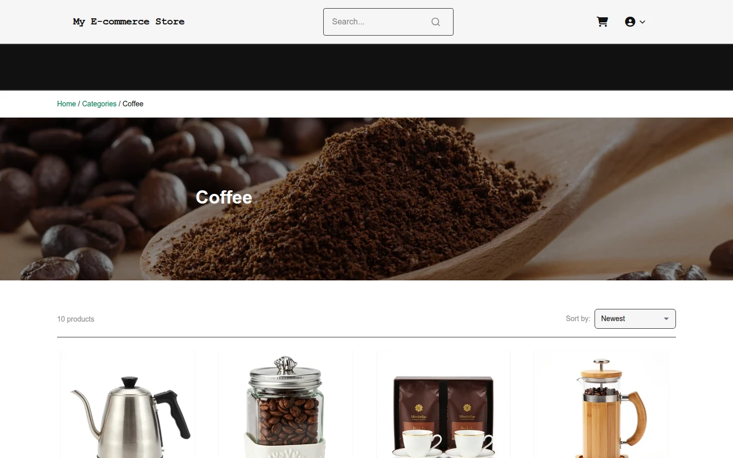 Brutalist Hari Raya Coffee Theme preview 3