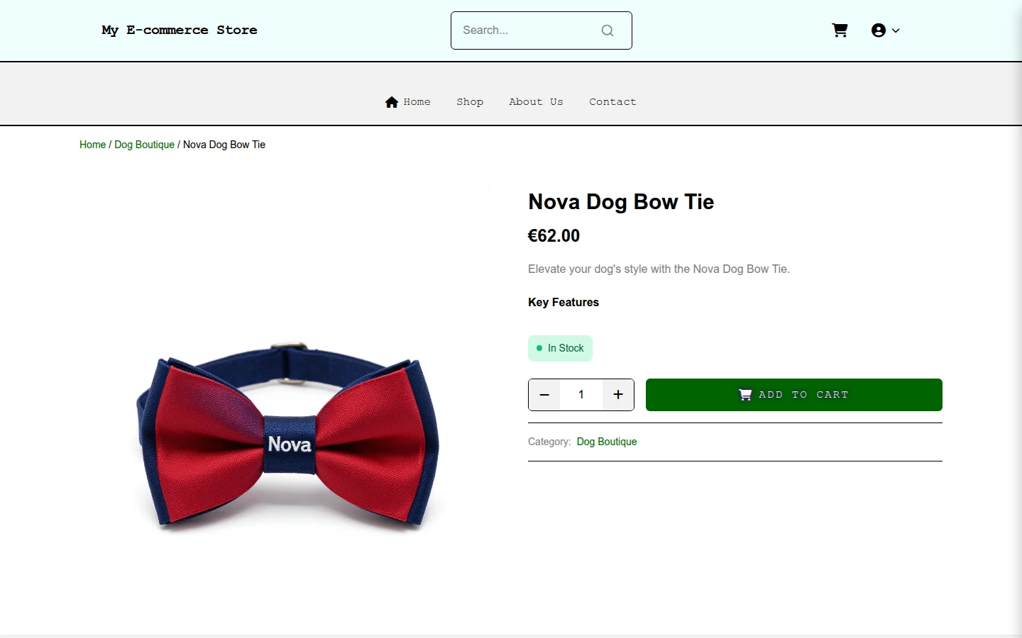 Brutalist Hari Raya Dog Boutique Theme preview 4