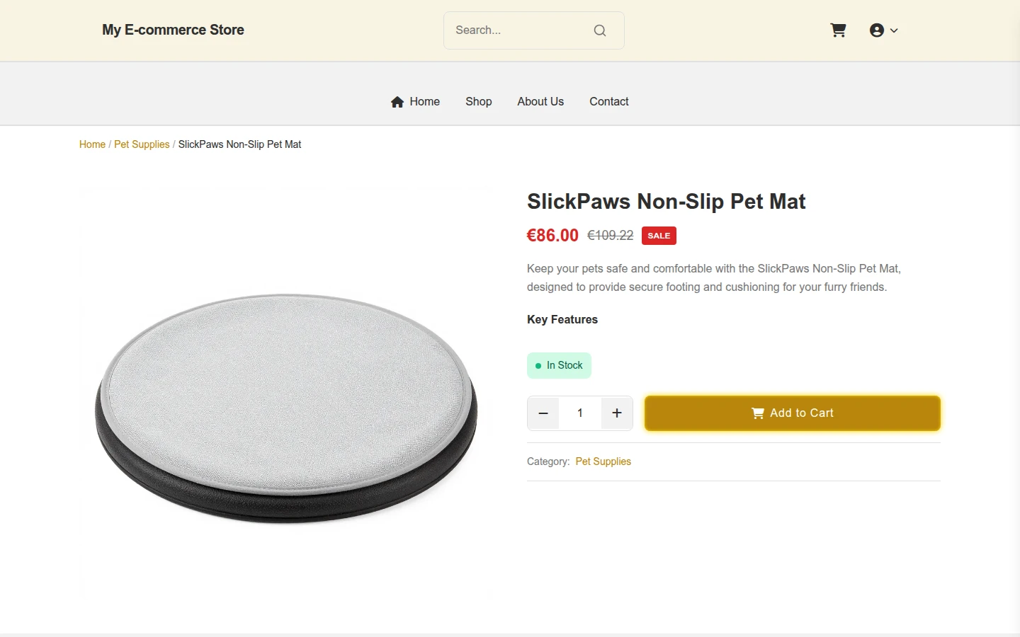 Brutalist Pet Supplies Black Friday Theme preview 4