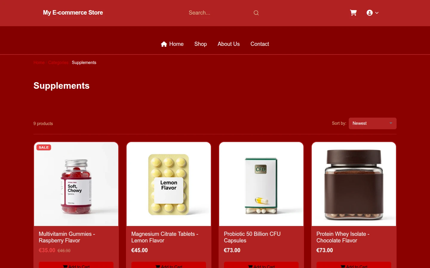 Chinese New Year Supplements Theme preview 3