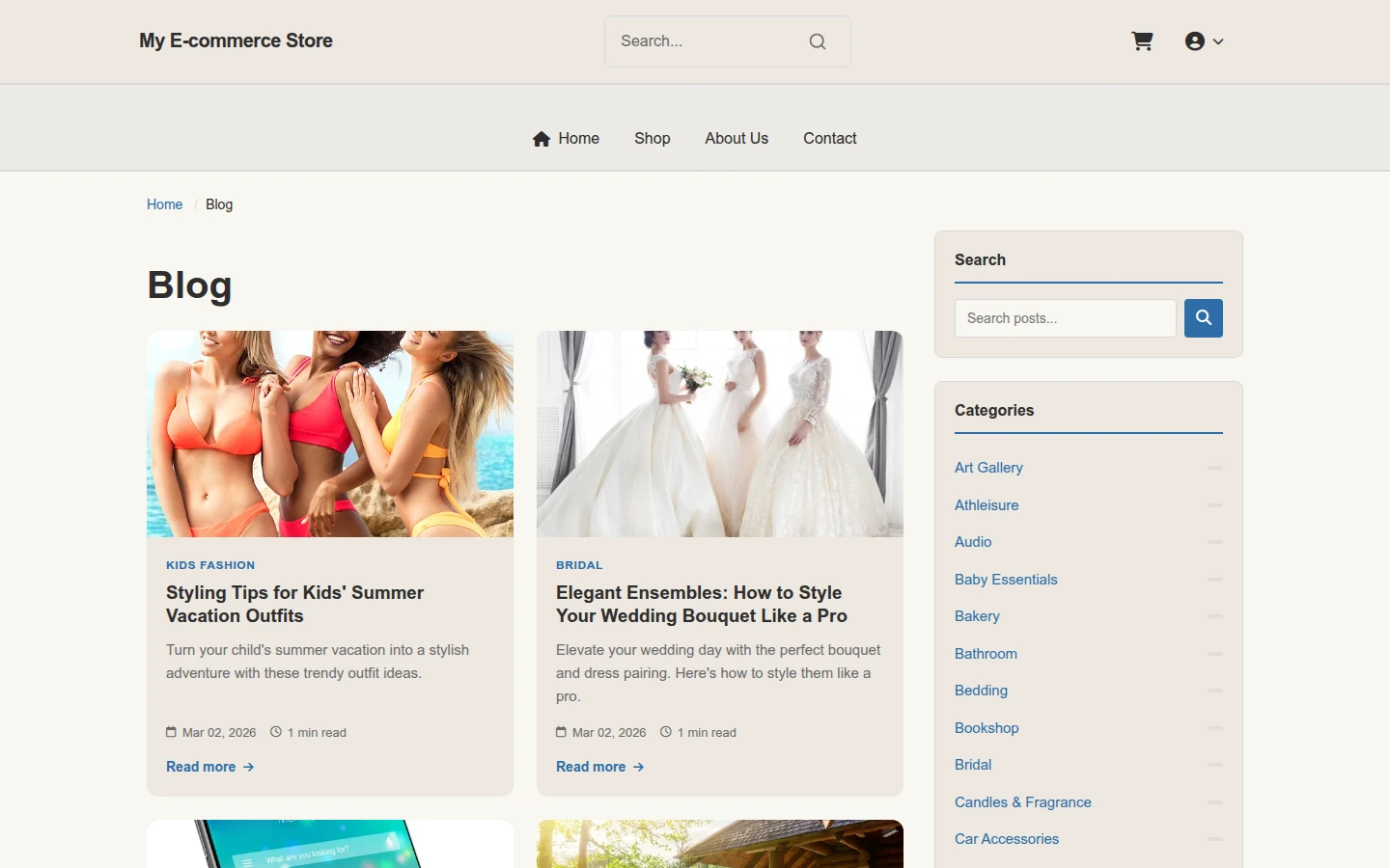 Coastal Canine Boutique Theme preview 4