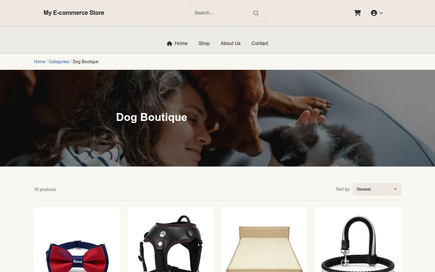 Coastal Canine Boutique Theme preview 3