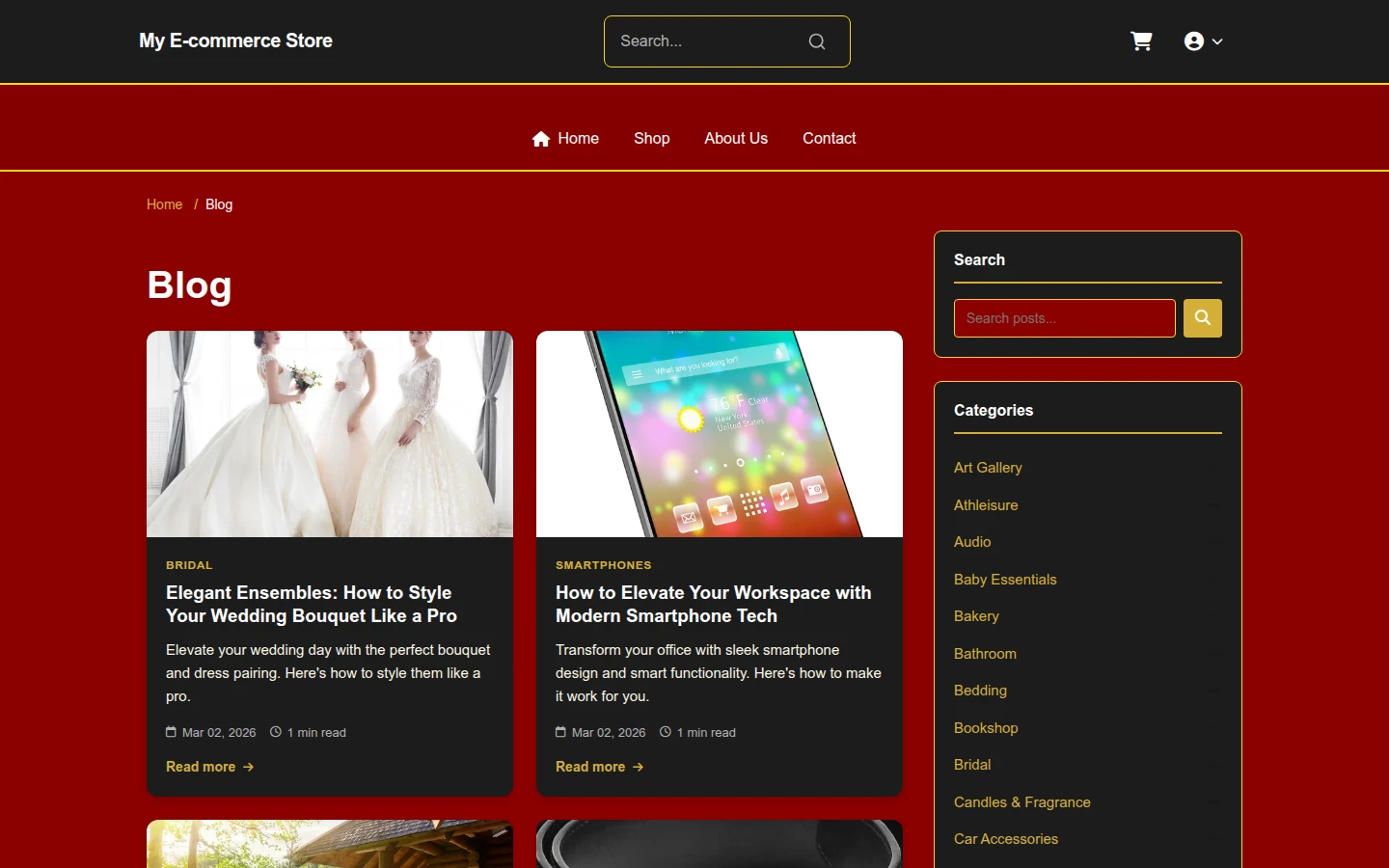 Crimson Crane: Brutalist Lunar Babycare Theme preview 5