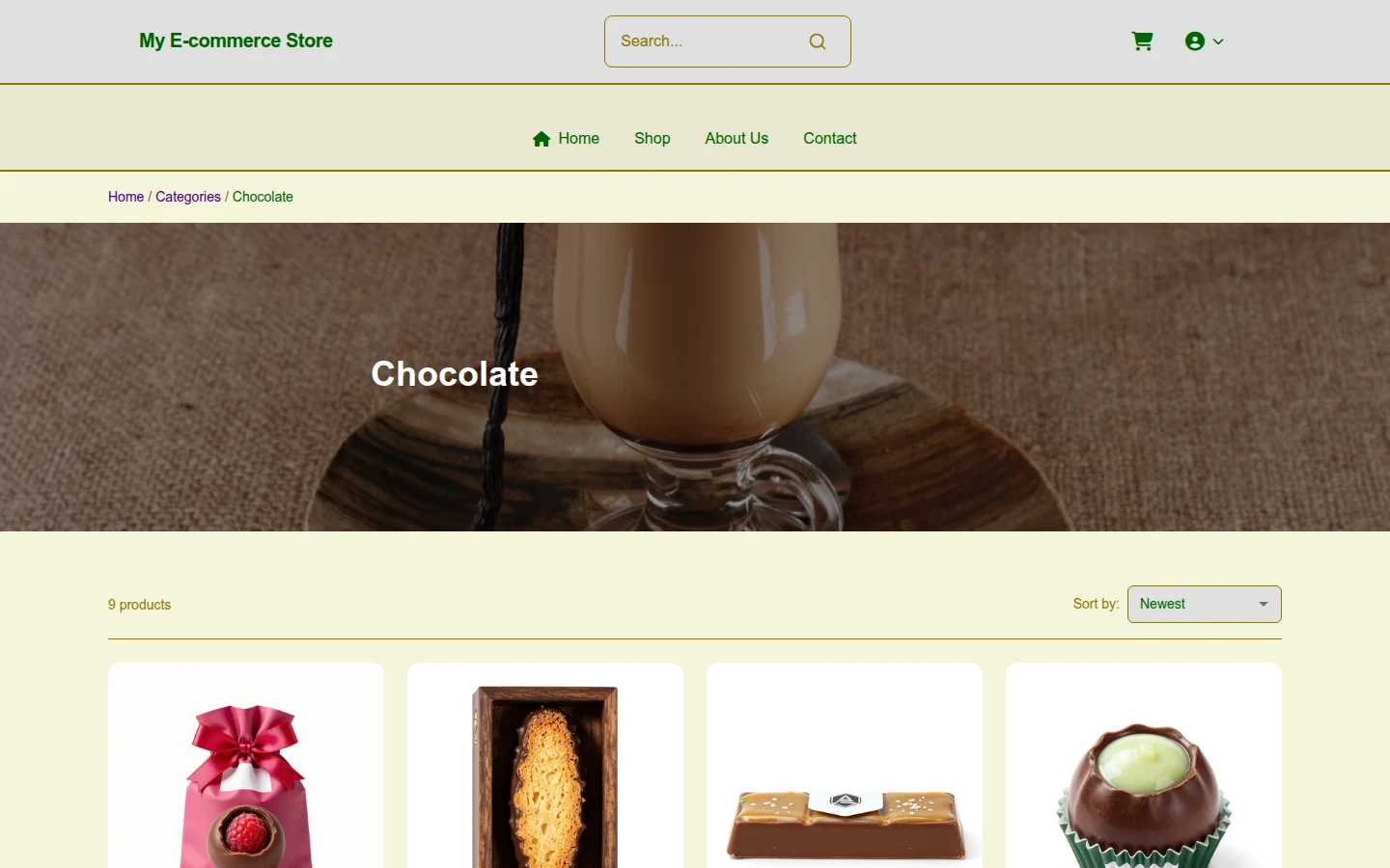 Diwali Earth: Organic Chocolate Aesthetic preview 3