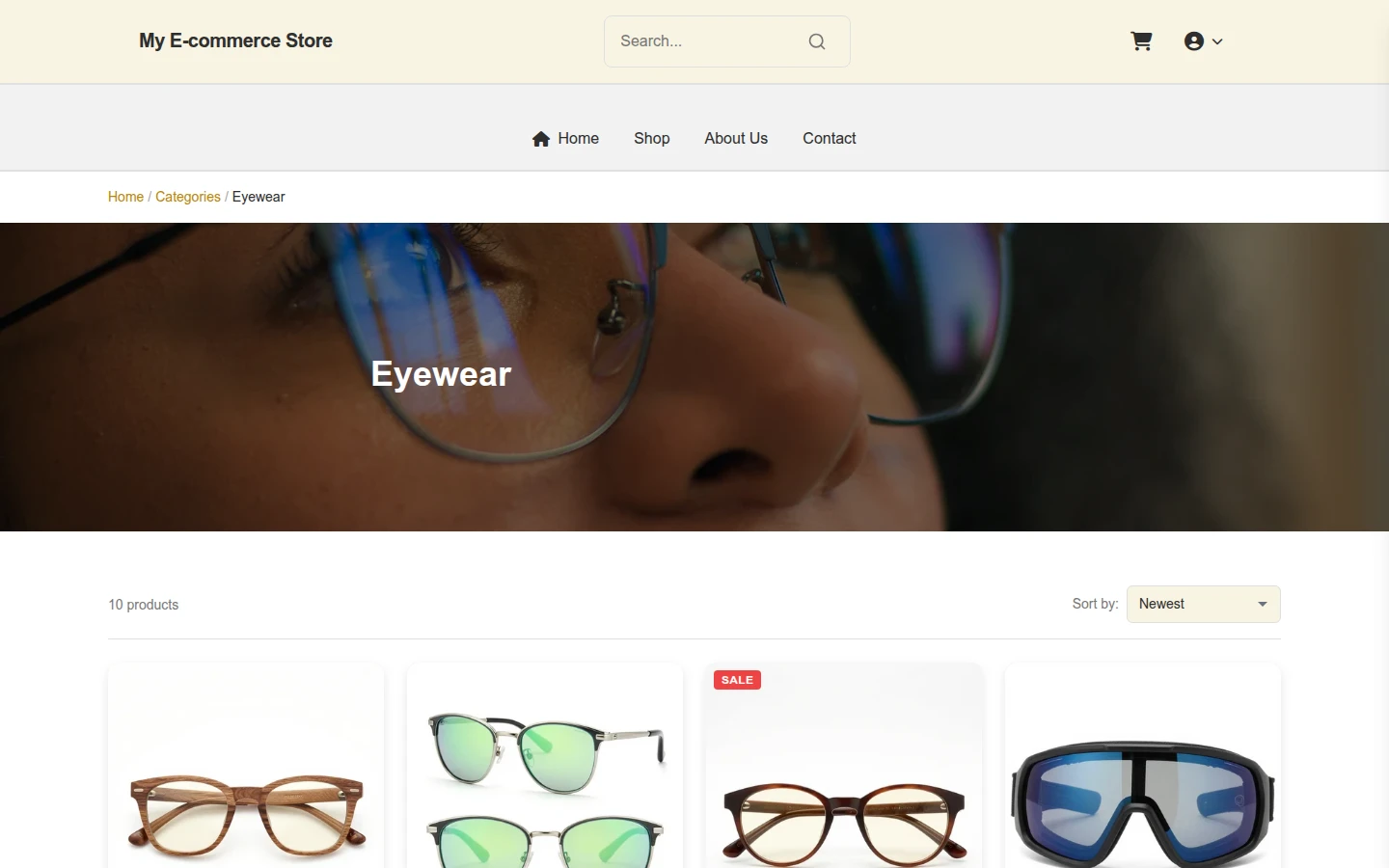 Luminous Diwali Eyewear Theme preview 3