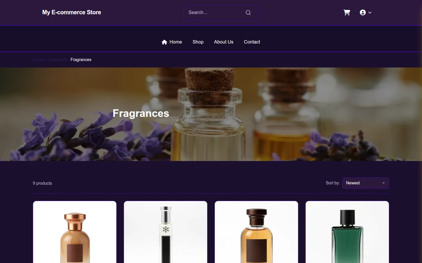 Opulent Diwali Luxury Fragrance Theme preview 3