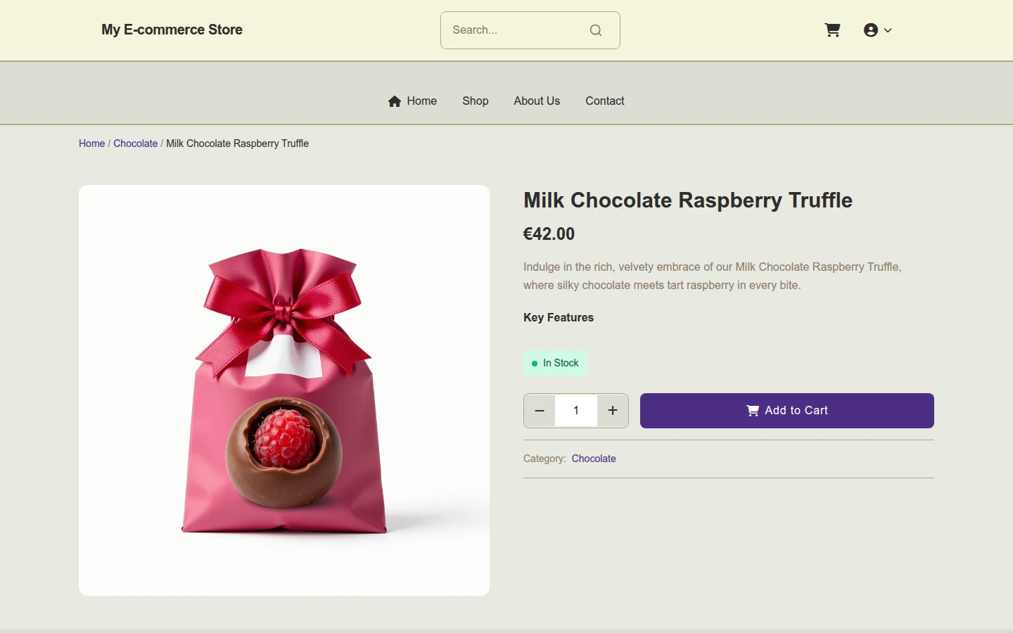 Diwali Organic Chocolate Theme preview 4