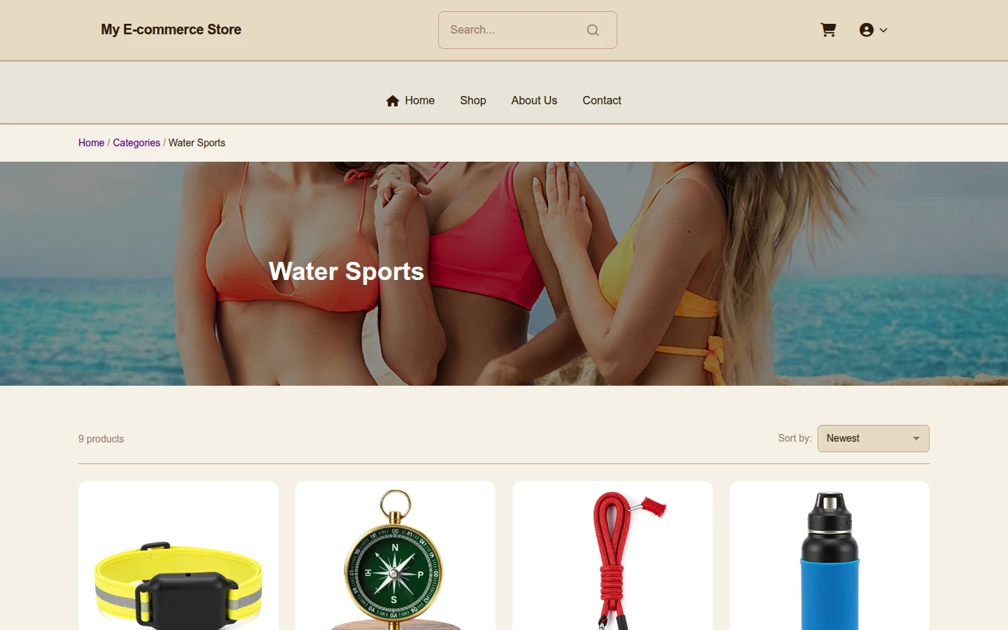 Diwali Wave: Rustic Water Sports Theme preview 3