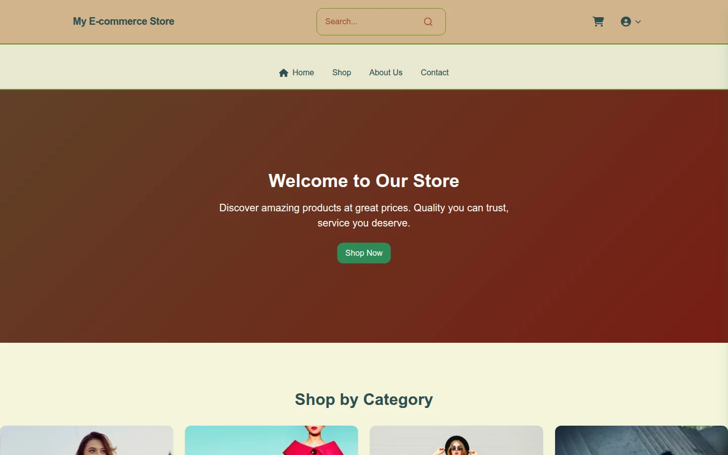 Earthy Christmas Streetwear Theme preview 1