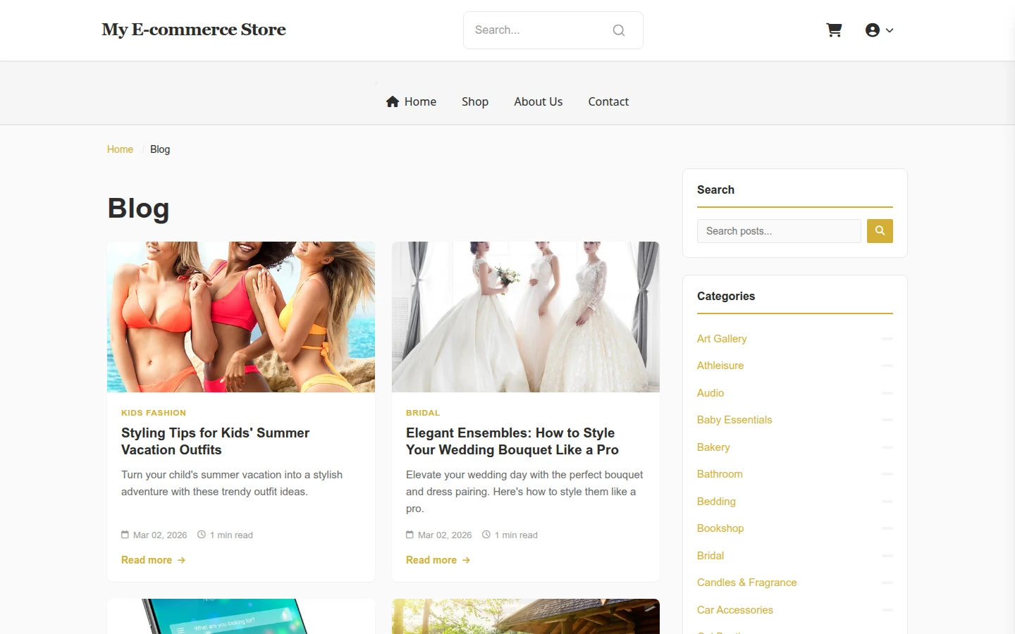 Elegant Shop preview 5