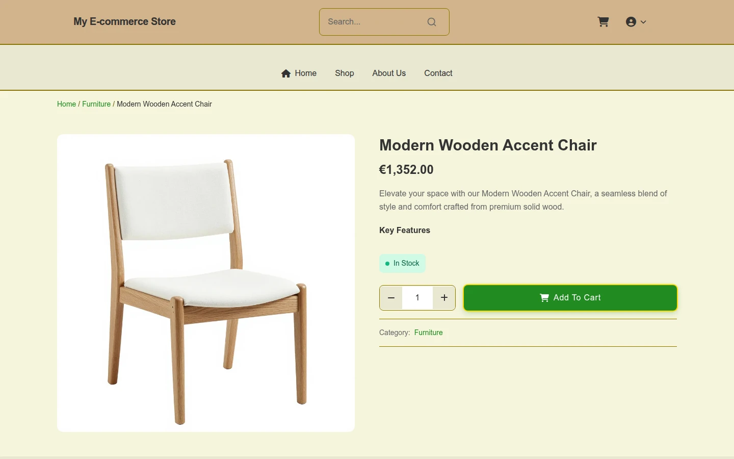 Evergreen Hearth: Organic Christmas Furniture Theme preview 4