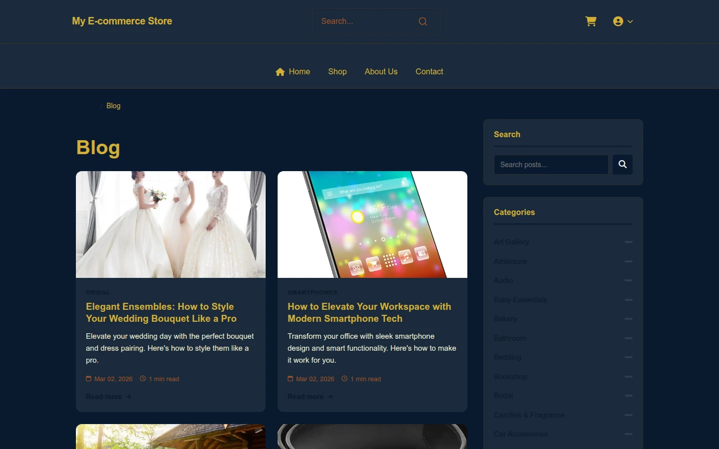 Father's Snap - Photography Store Theme preview 5