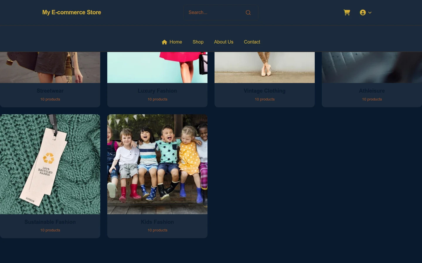 Father's Snap - Photography Store Theme preview 2