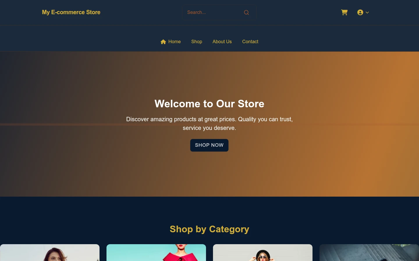 Father's Snap - Photography Store Theme preview 1