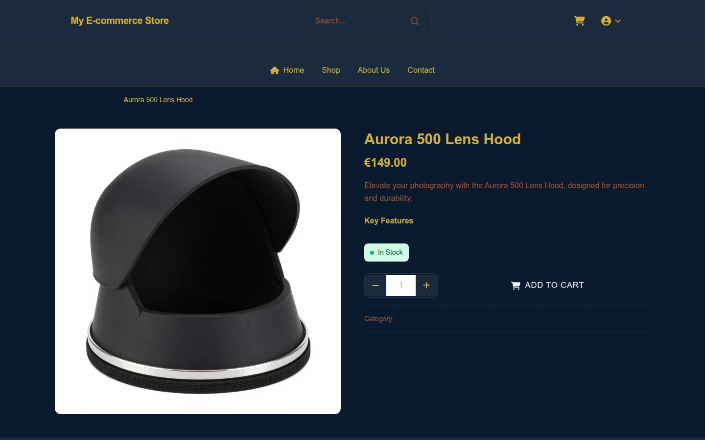 Father's Snap - Photography Store Theme preview 4