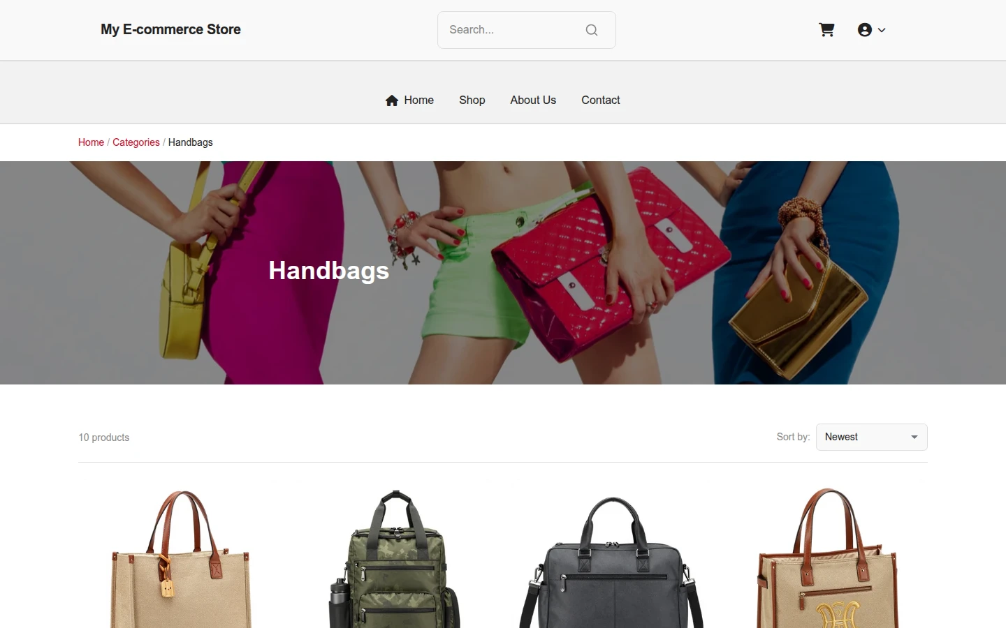 Festive Handbags Christmas Theme preview 3