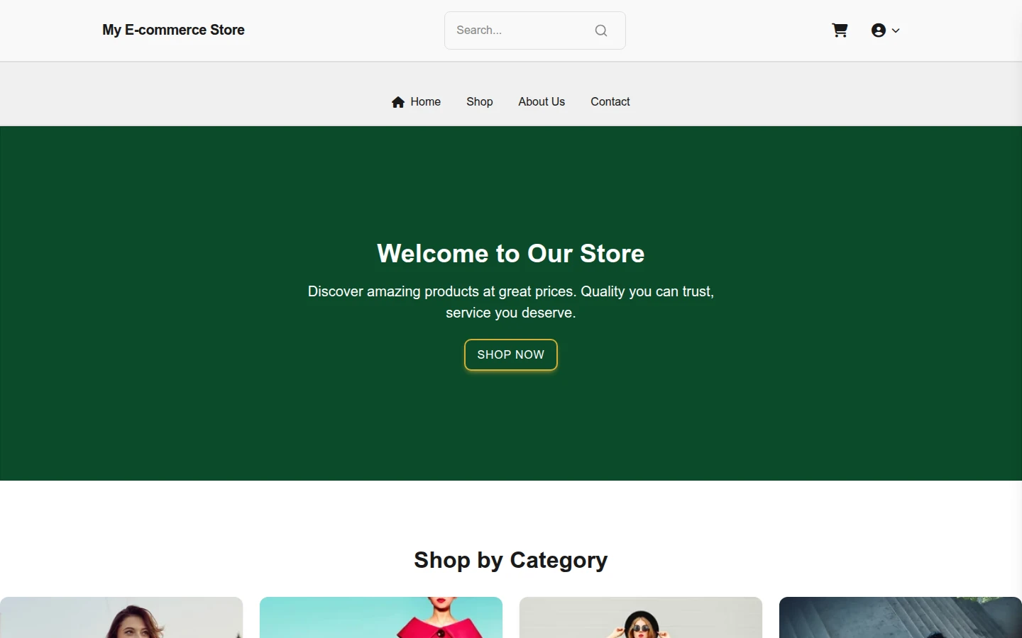 Golden Luxury Photography Theme preview 1