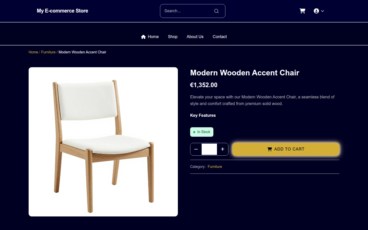 Golden New Dawn: Celebratory Furniture Theme for New Year preview 4
