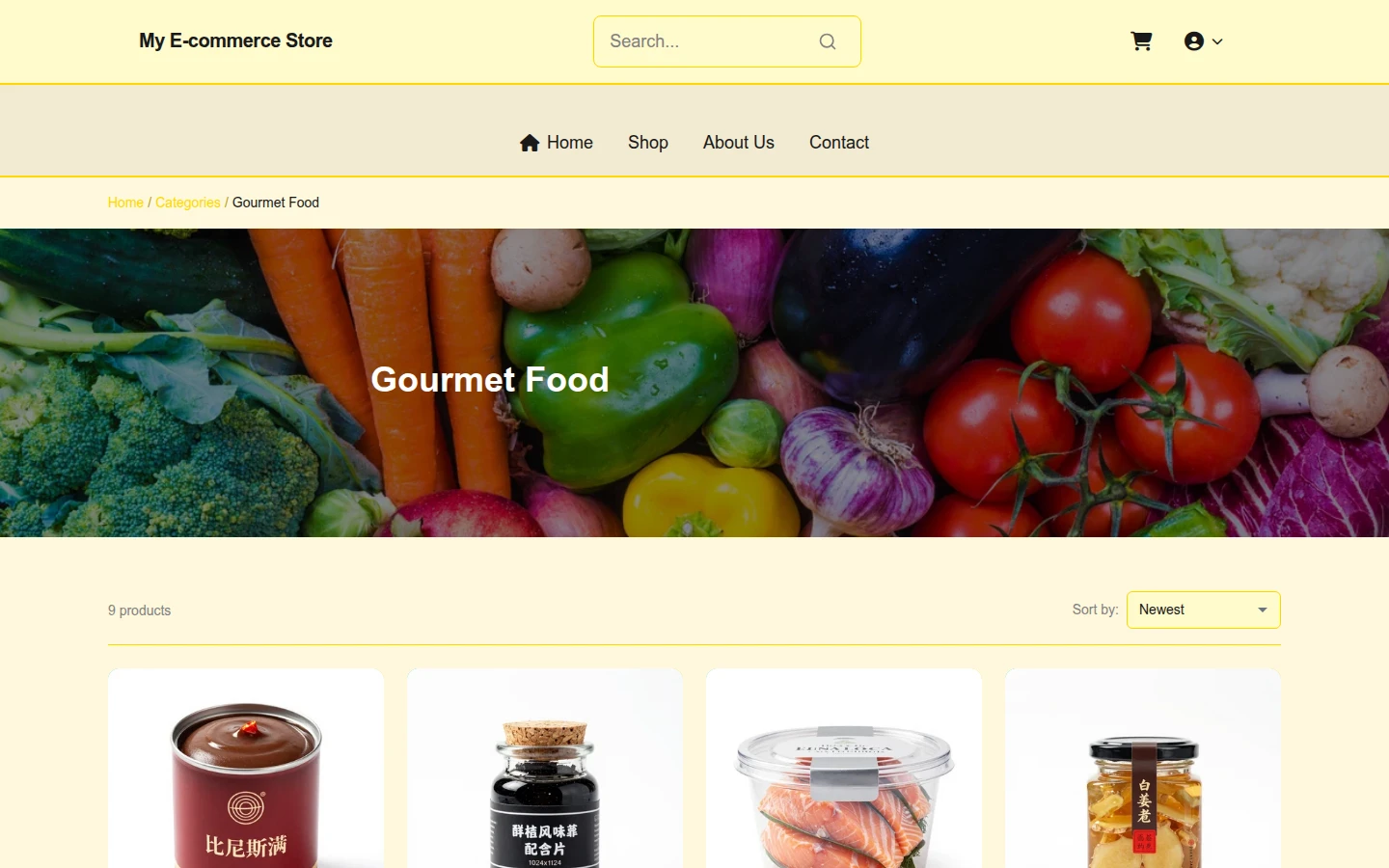 Golden Truffle Breeze – Opulent Summer Gourmet Theme preview 3