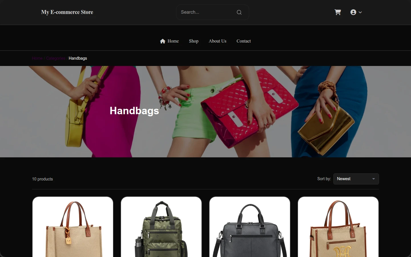 Gothic Christmas Handbags preview 3