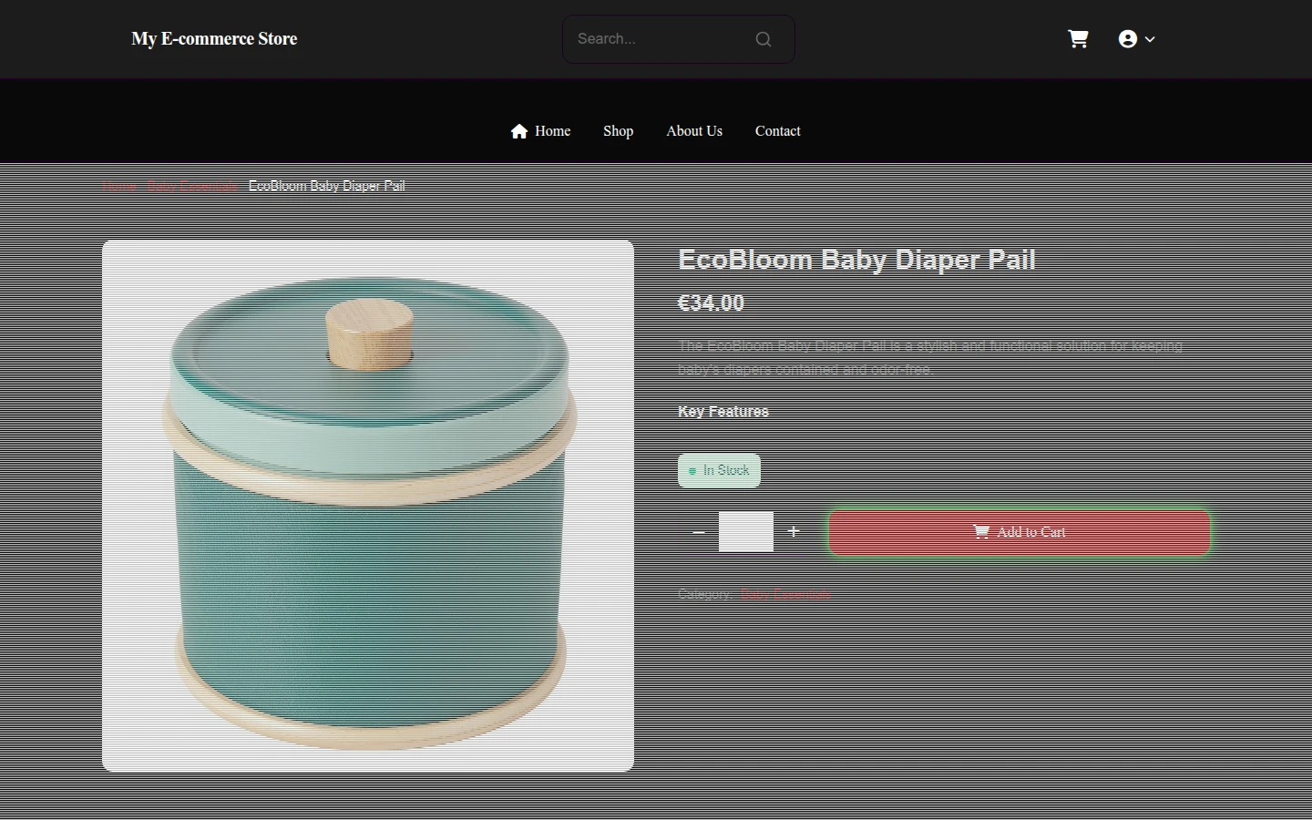 Gothic Halloween Baby Essentials preview 4