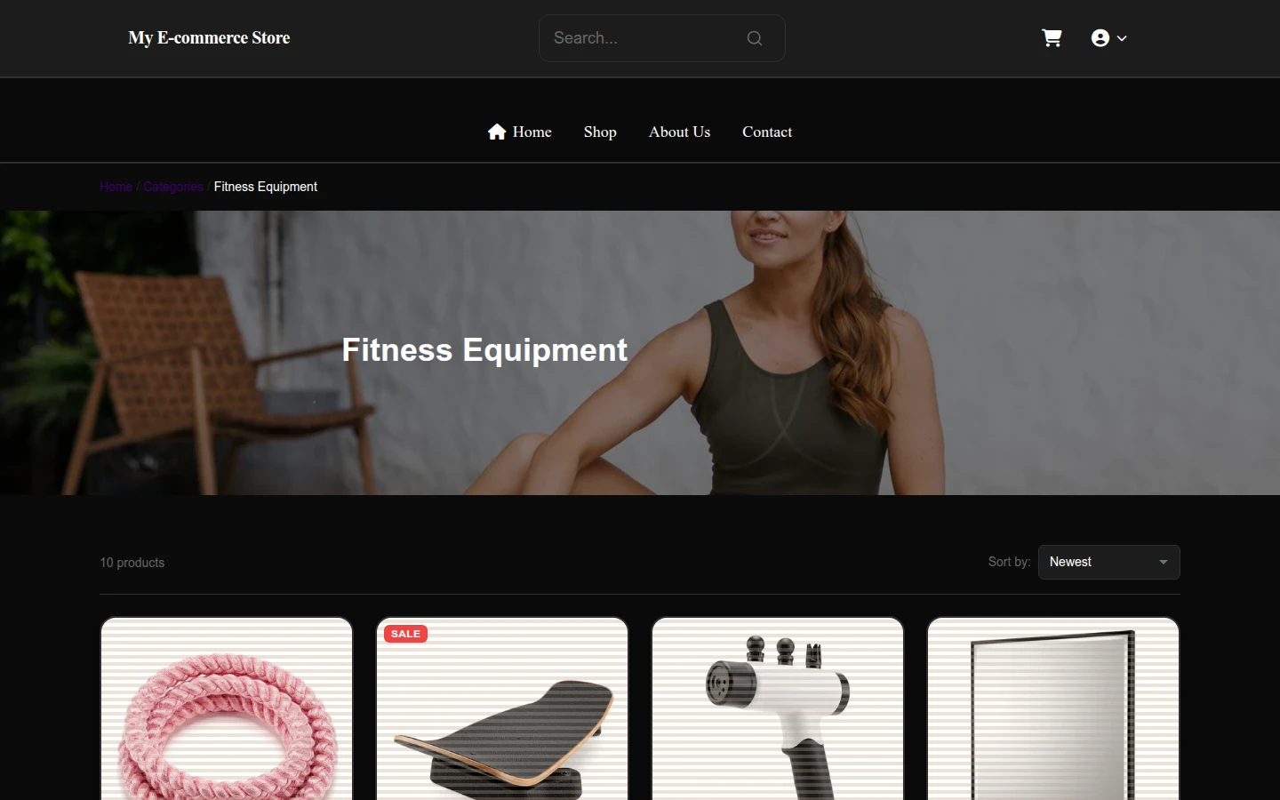 Gothic Iron Fitness Theme preview 3