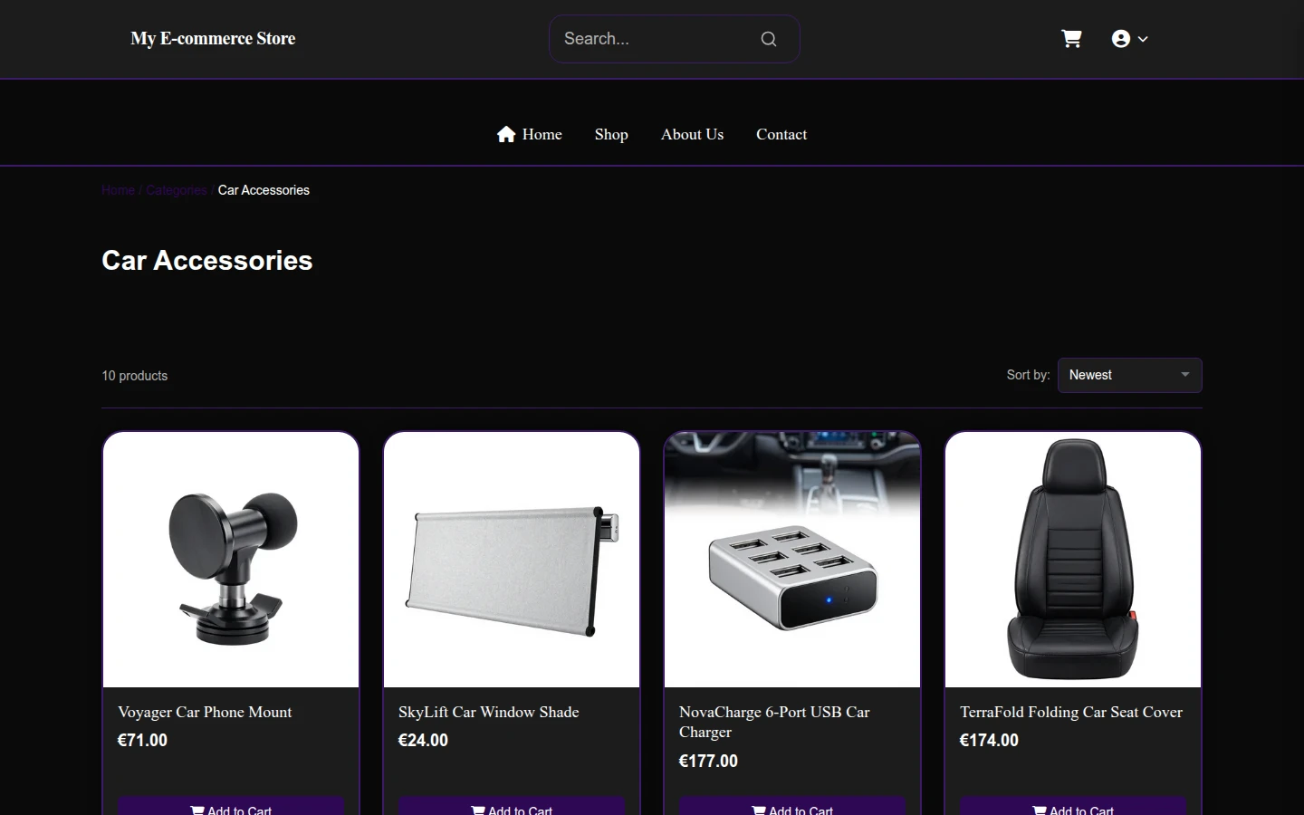 Gothic Summer Sale: Car Accessories Elegance preview 3