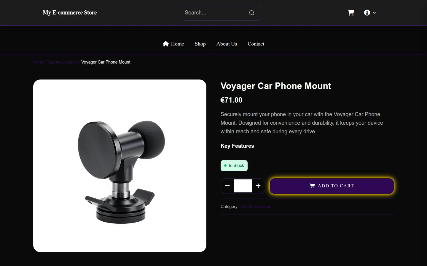 Gothic Summer Sale: Car Accessories Elegance preview 4