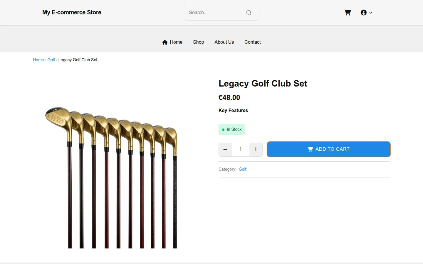 Green Peak Golf Theme preview 4