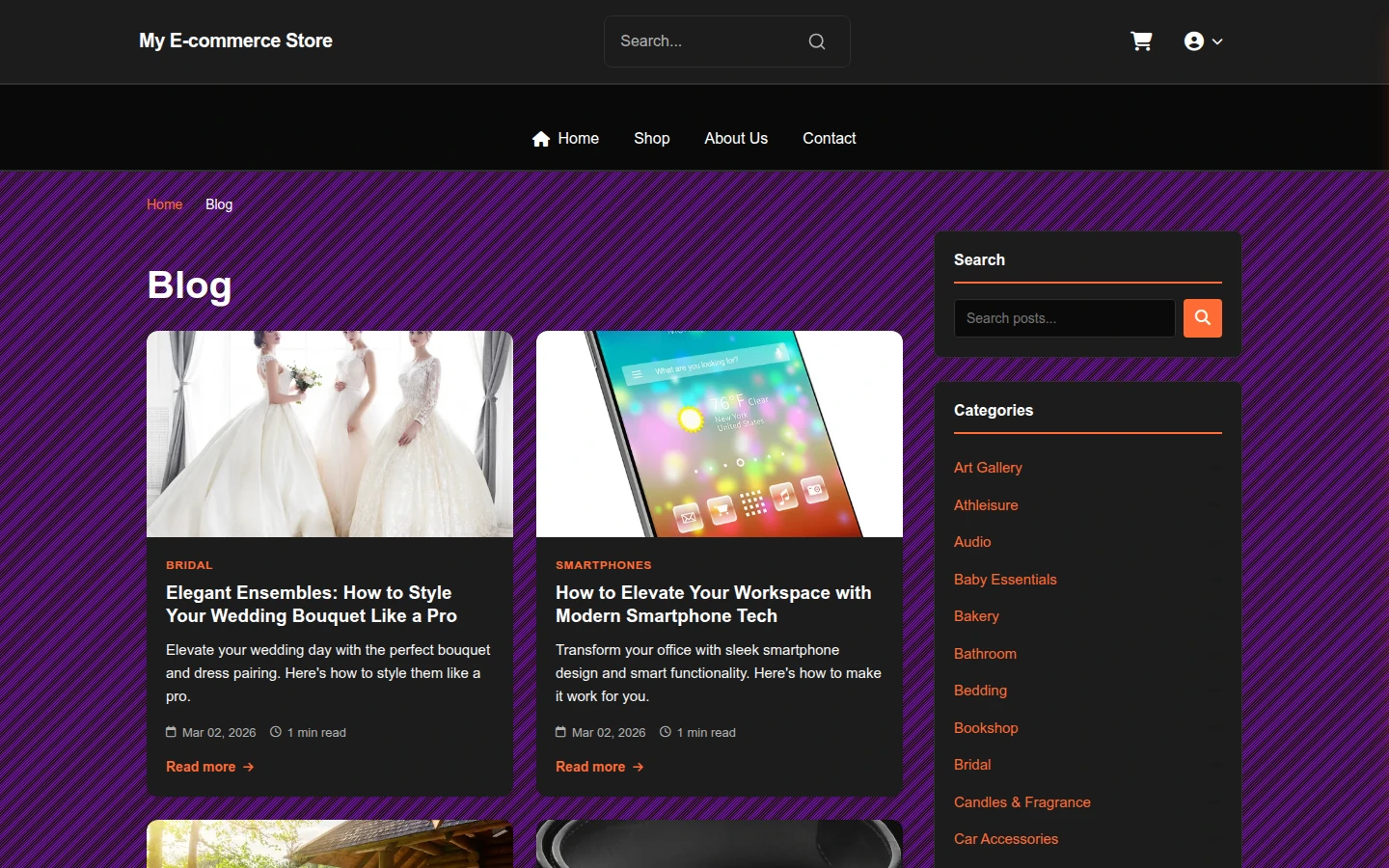 Hallowed Haute: Vintage Halloween E-Commerce Theme preview 5