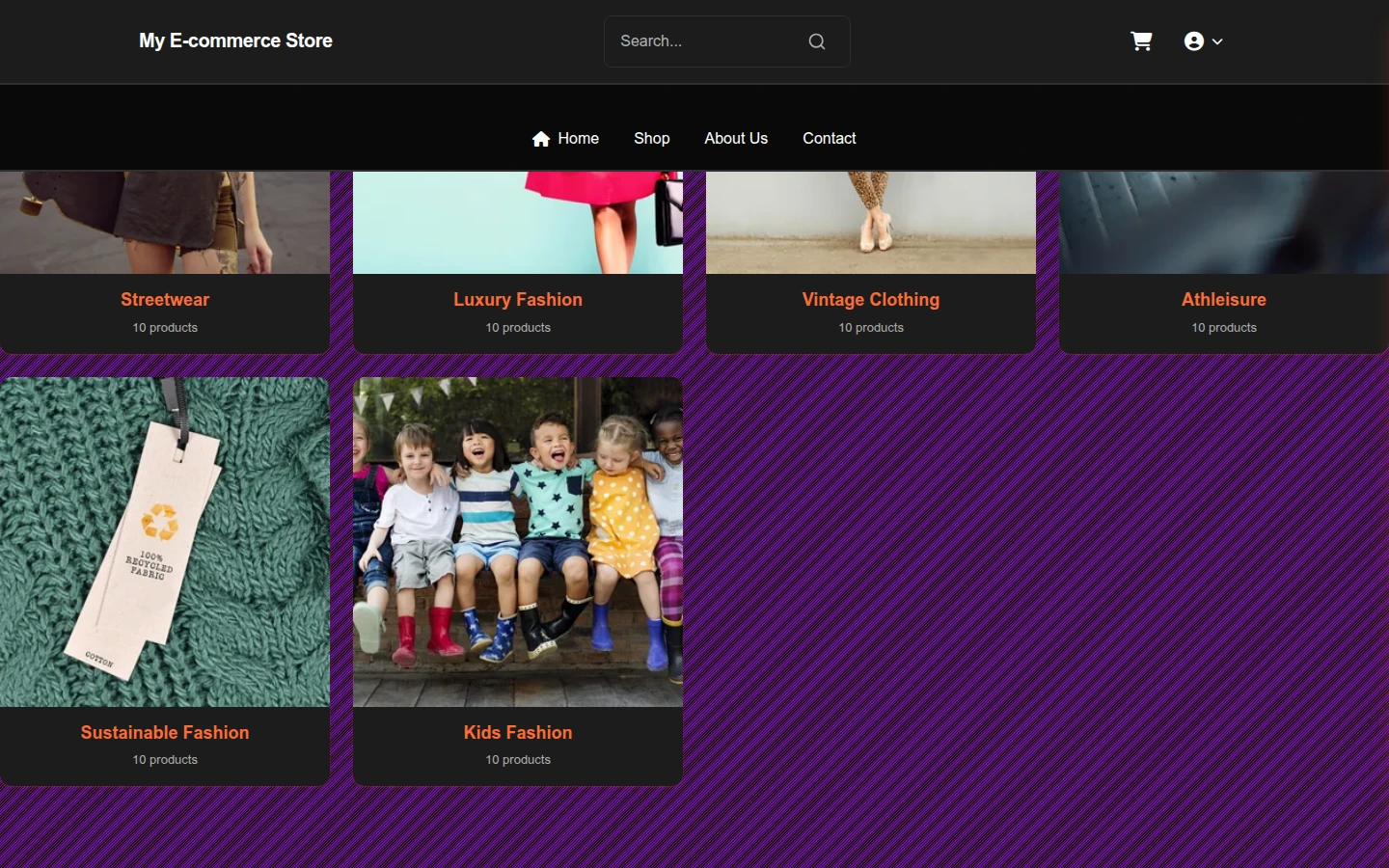 Hallowed Haute: Vintage Halloween E-Commerce Theme preview 2