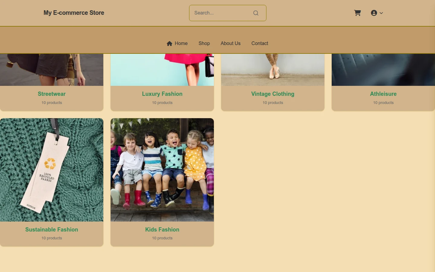Hariraya Earth: Rustic Eyewear Theme preview 2