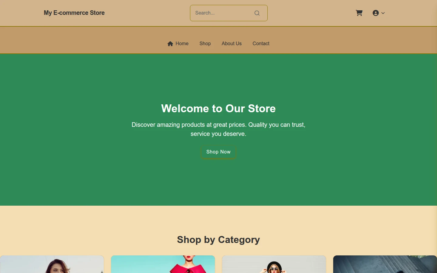 Hariraya Earth: Rustic Eyewear Theme preview 1