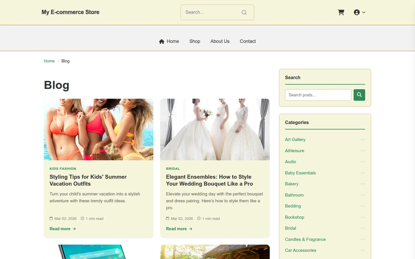Heritage Eid Blessings – Vintage Subscription Box Theme preview 4