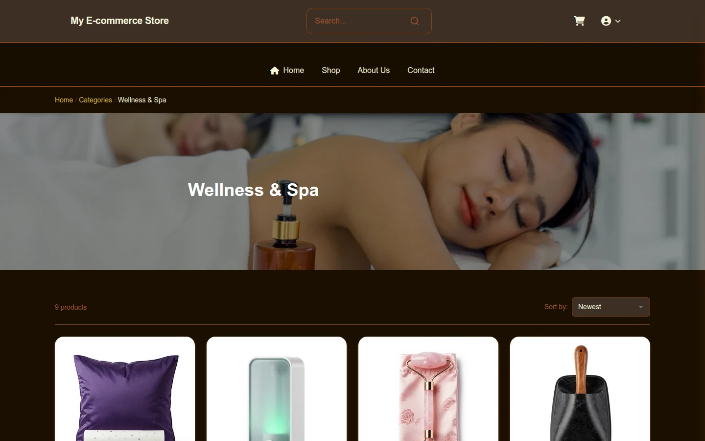 Hollow Roots: Rustic Halloween Wellness Theme preview 3