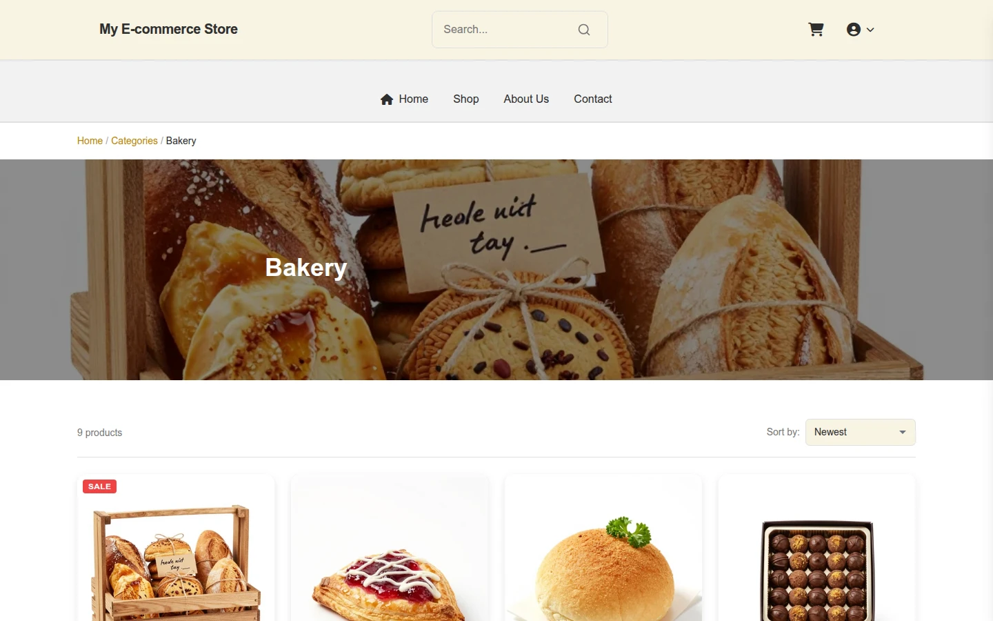 Industrial Black Friday Bakery Theme preview 3